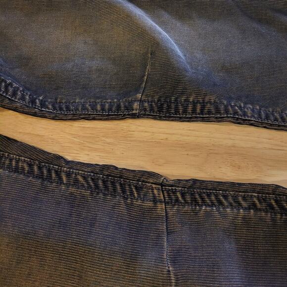 Vintage Y2K X-ray Denim Corderoy Straight Leg/Wide Pocket Button Detail 32 - Picture 3 of 13